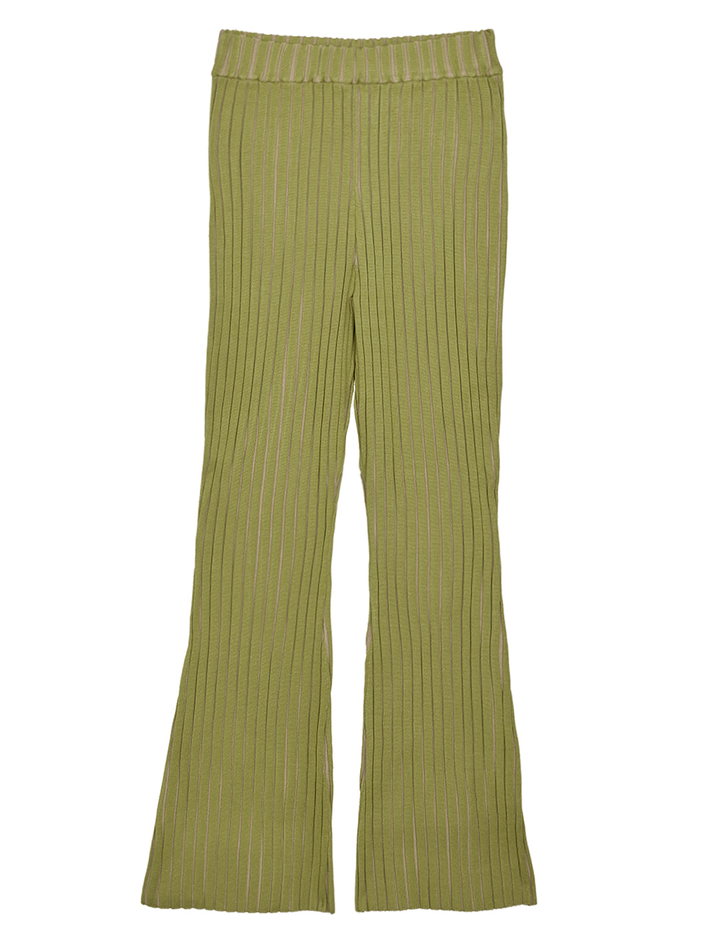 爆買い得価 Ameri VINTAGE - Color scheme rib knit pantsの 得価即納
