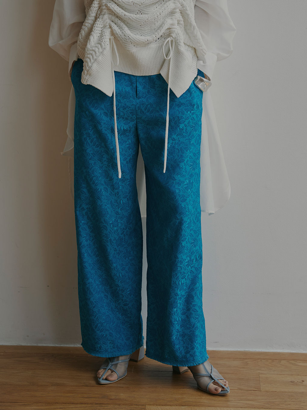 Ameri Vintage】layered wide pants 人気の通販サイト - パンツ