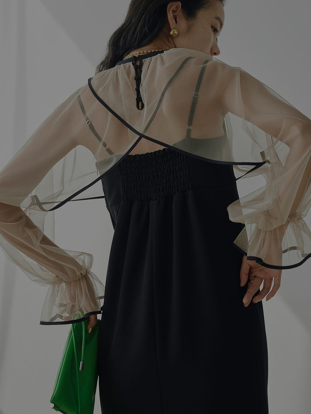 51%OFF!】 AMERI MANY WAY AIRY VEIL DRESS mint ecousarecycling.com
