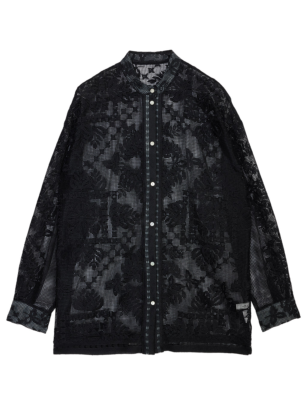 アメリヴィンテージ CHEMICAL LACE OVER SHIRT-