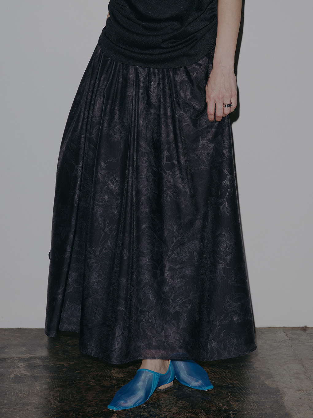 Ameri VINTAGE(アメリ ヴィンテージ)直営通販サイト / LAYLA DOUBLE LAYER SHEER SKIRT