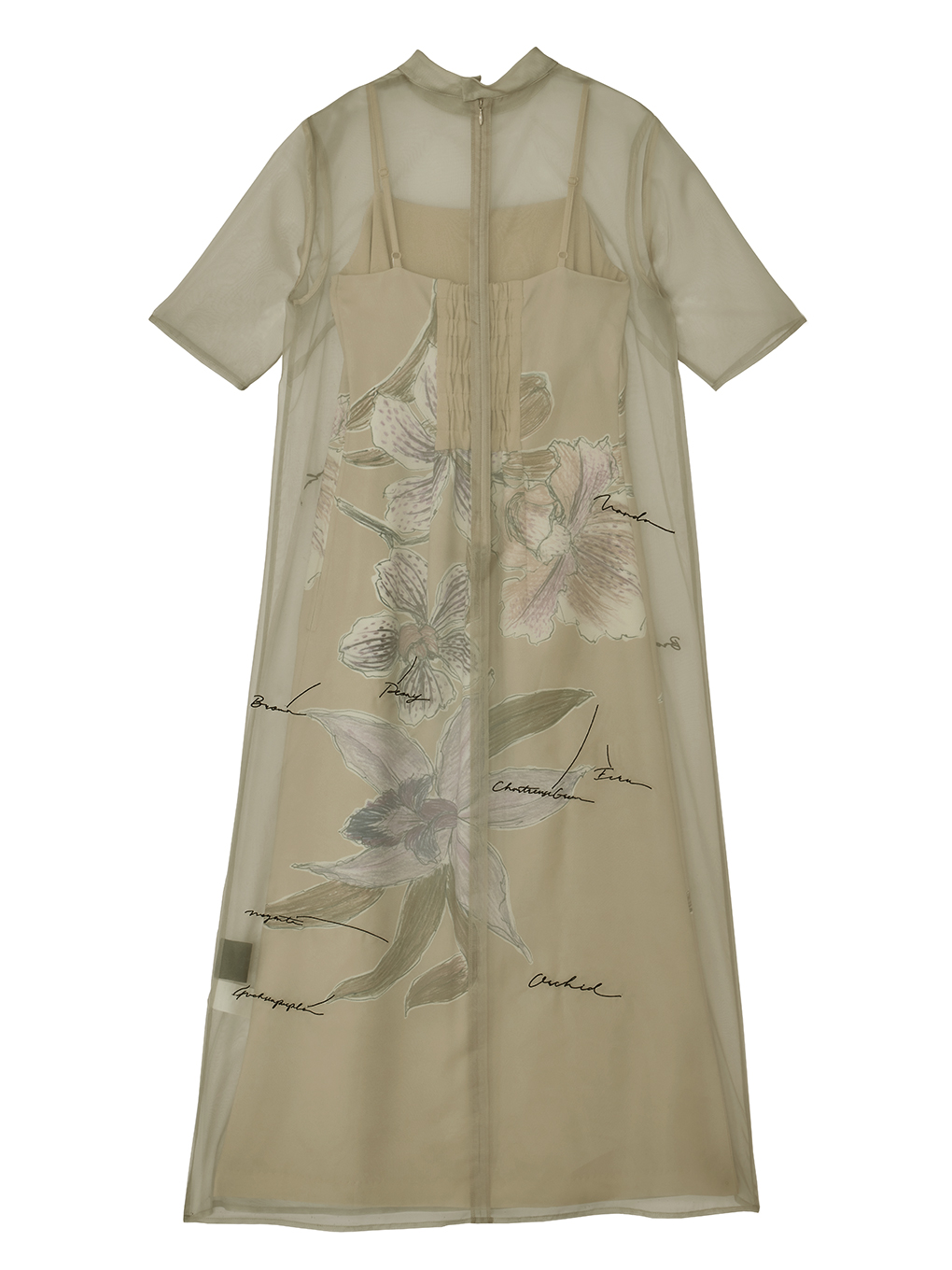 早期予約・新じゃが KEITAMARUYAMA AMERI SHEER LAYERED DRESS