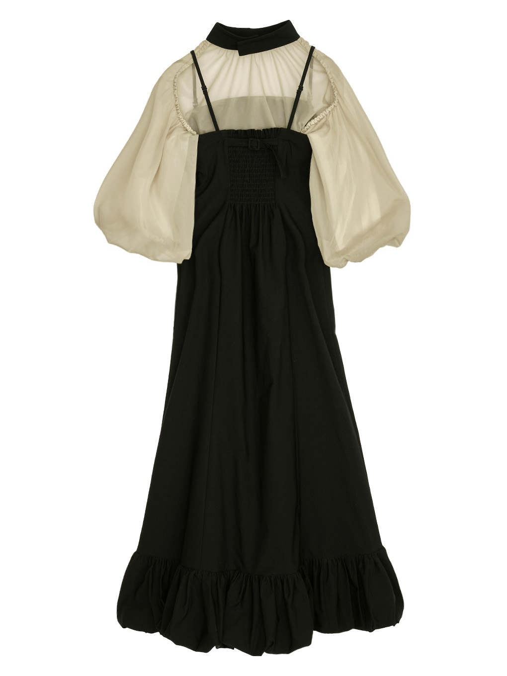 とってもお気に入りですがameri vintage LAYERED BALLOON HEM DRESS