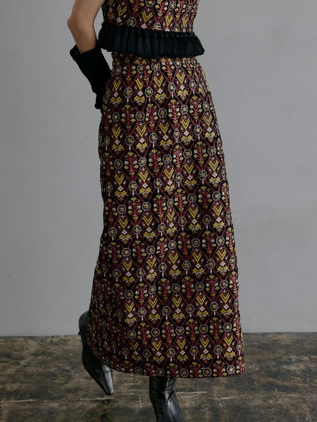 INDIA EMBROIDERY SKIRT