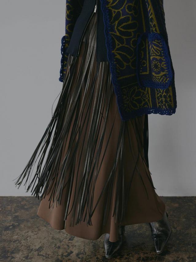 FRINGE BELT SET MERMAID SKIRT