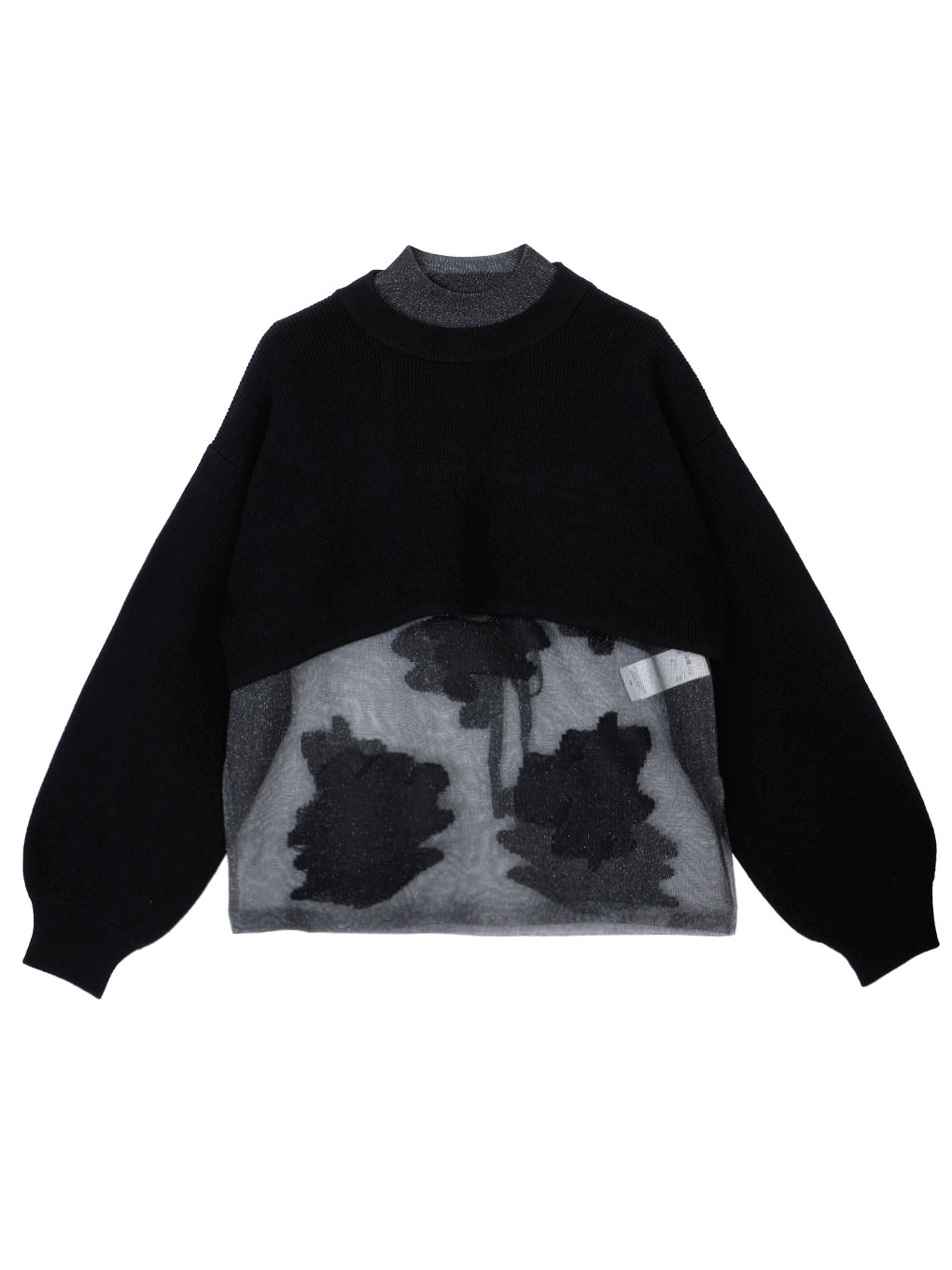 超安い】 CLOUD JACQUARD LAYERED KNIT アメリヴィンテージ 白 tdh