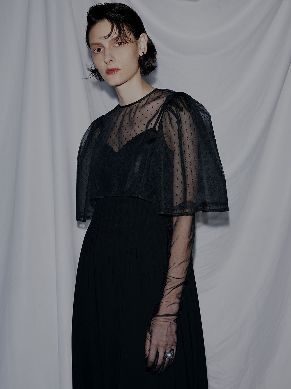 Ameri VINTAGE(アメリ ヴィンテージ)直営通販サイト / PUFF TULLE TOP