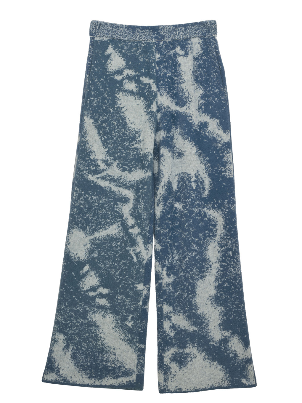 MIX ANIMAL KNIT PANTS