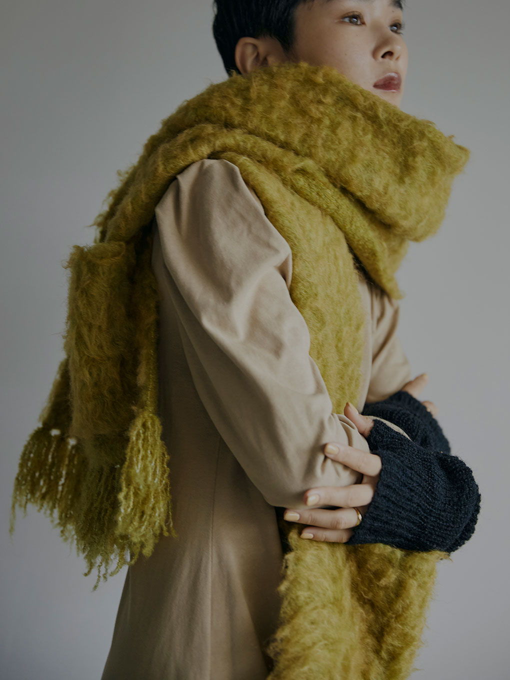 Ameri VINTAGE(アメリ ヴィンテージ)直営通販サイト / SHAGGY FRINGE STOLE