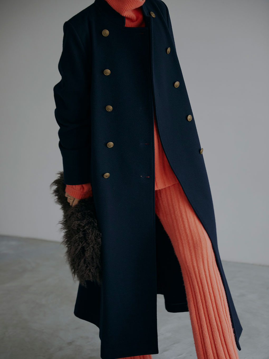 アメリヴィンテージ NAPOLEON DETAIL FLARE COAT-